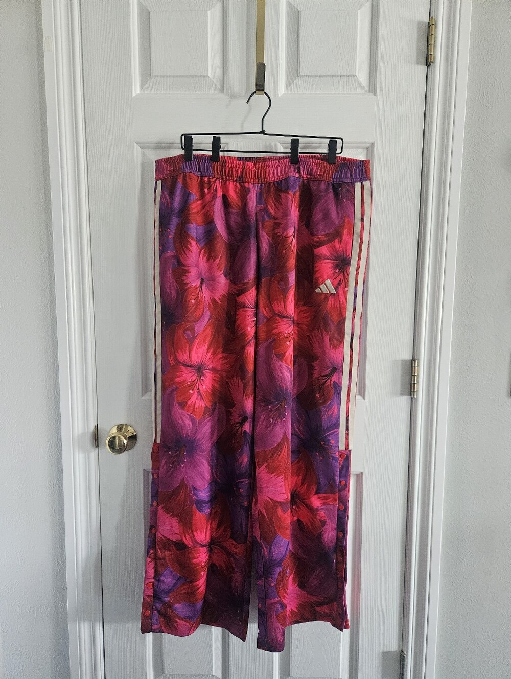 NWT Adidas X Farm Rio House Of Tiro Floral Print Track Pants 2x